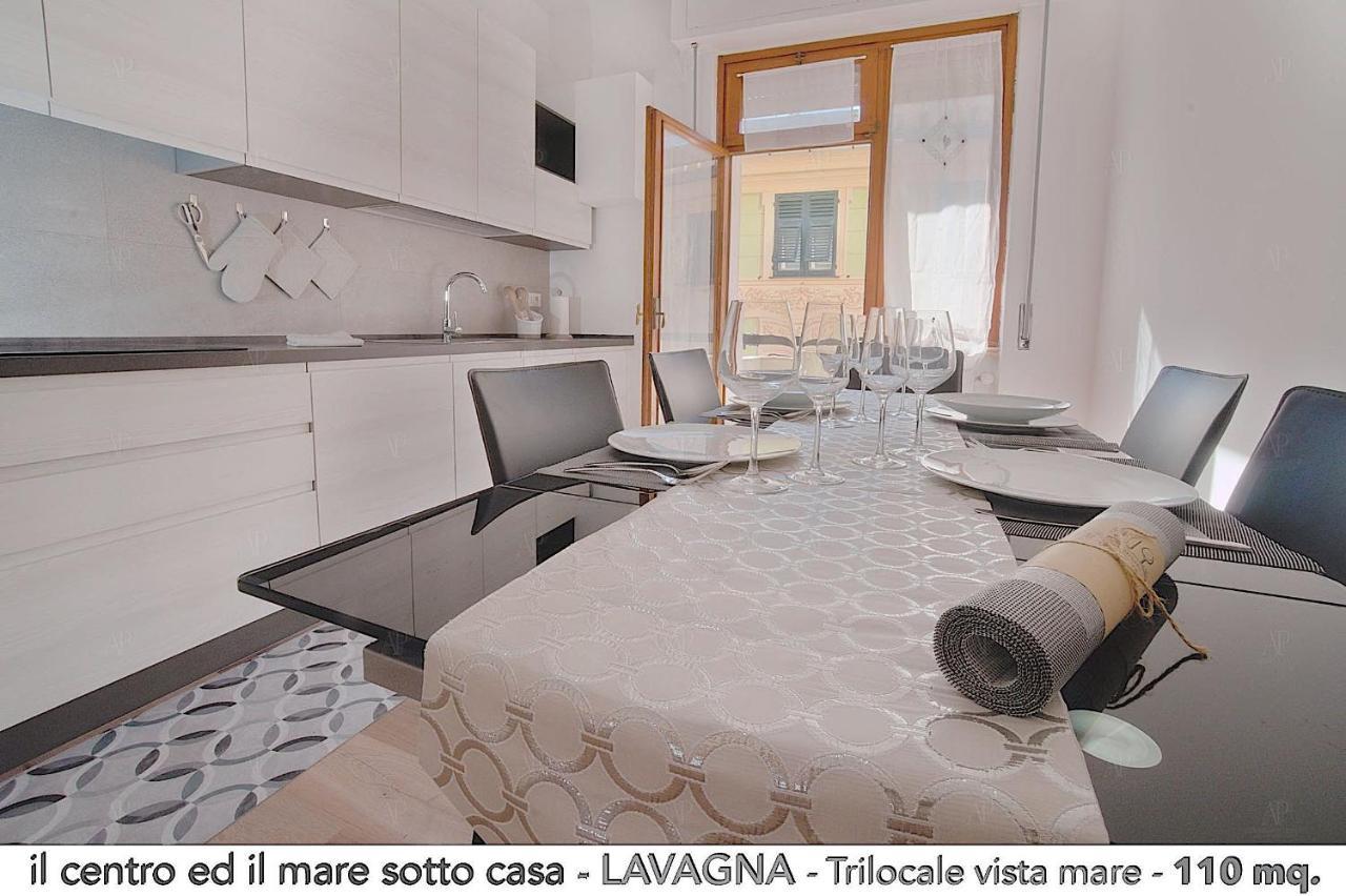 Il Centro Ed Il Mare Sotto Casa Apartment Lavagna Exterior foto